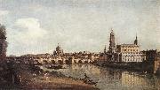 BELLOTTO, Bernardo View of Dresden from the Right Bank of the Elbe with the Augustus Bridge china oil painting artist